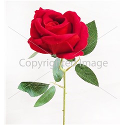 Ветка роз вишенка 52 см