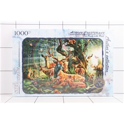 Мозаика "puzzle" 1000 "Мир лесных животных"