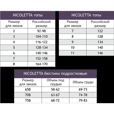 Nicoletta, Майка-топ для девочки Nicoletta