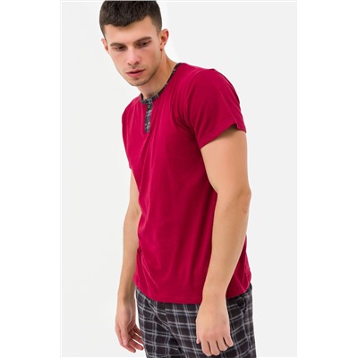 Пижама ПЖМК-421 3004 (Пурпурно-красный)