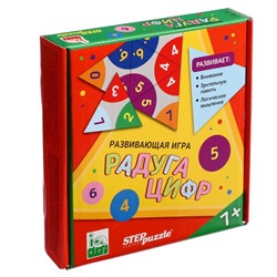 Развивающая игра "Радуга цифр. Тримино" 76049