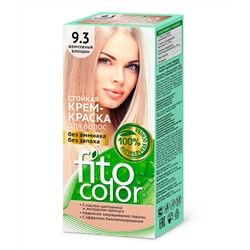 Стойкая крем-краска для волос серии Fito Сolor, тон 9.3 жемчужный блондин