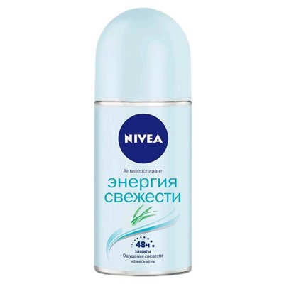 Антиперспирант Nivea «Энергия свежести», шариковый, 50 мл