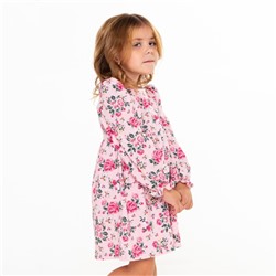 Платье для девочки, цвет розовый/розы, рост 104 см