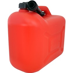 Канистра для ГСМ (20л) пластиковая Красная с гибким носиком