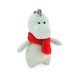 Мягкая игрушка «Малыш Дино в красном шарфике», 20 см