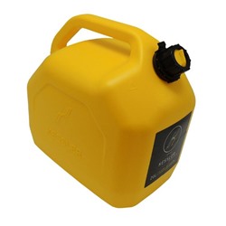 Канистра для ГСМ (20л) пластиковая Желтая KESSLER с защитной крышкой