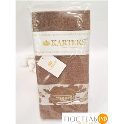 927/03.30.07 Набор полотенец для кухни "KARTEKS", 30х50см 3 шт, Завтрак-1