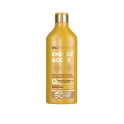 SOELL BIOPROVINCE шампунь для волос ENERGY BOOST, 400 мл