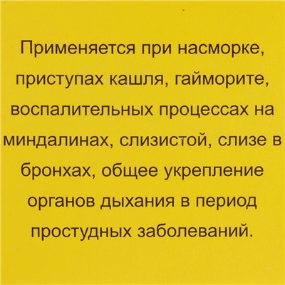 Мазь монастырская «Бизорюк. Свободное дыхание», 28 мл