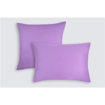 Набор наволочек «Моноспейс», размер 70х70 см - 2 шт, цвет фиолетовый