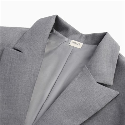 Пиджак женский MINAKU: Classic цвет серый, р-р 42-44