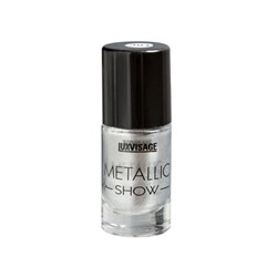 Лак для ногтей Metallic Show тон 301 серебро, 9г