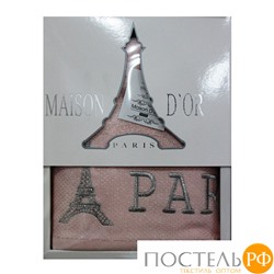 Полотенце в коробке "PARIS" (50х100) Г.РОЗ  (Maison Dor)