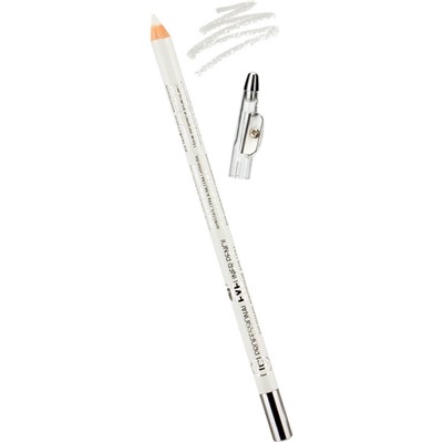 Карандаш для глаз с точилкой W-207-050C тон №050 Professional Lipliner Pencil для глаз белый матовый