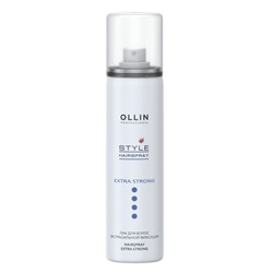Ollin Лак для волос экстрасильной фиксации / Style Hair Spray Extra Strong, 75 мл