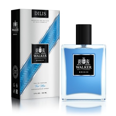 Парфюмерная вода DILIS Walker Breeze для мужчин, 90ml