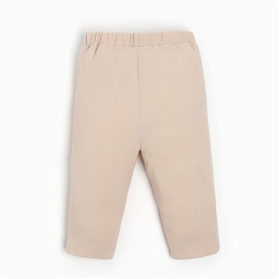 Комплект для мальчика (рубашка, брюки) MINAKU цвет бежевый, рост 68-74