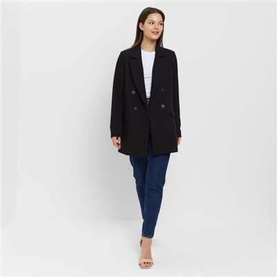 Пиджак женский MINAKU: Classic цвет черный, р-р 42-44