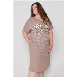 Платье "Мечты", светло-коричневый