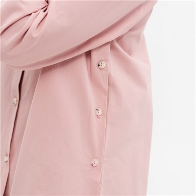 Рубашка женская MINAKU: Casual Collection цвет темно-розовый, р-р 42