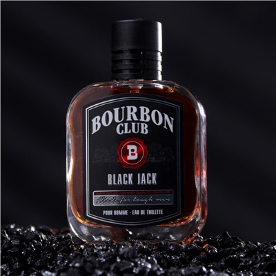 Туалетная вода мужская Bourbon Club Black Jack, 100 мл