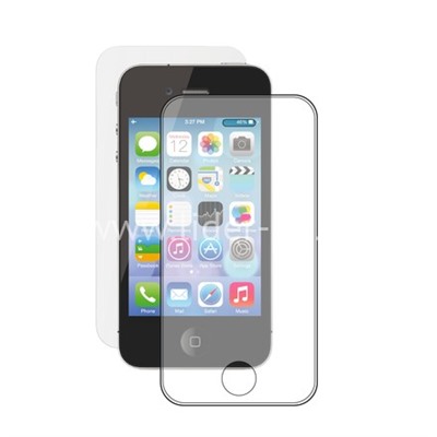 Защитное стекло на экран для iPhone4G/S 0.33мм прозрачное (DEPPA)