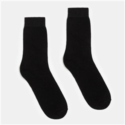 Носки MINAKU цвет чёрный, размер 40-41 (27 см)