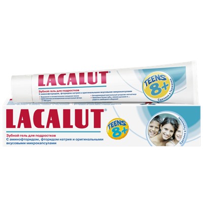 LACALUT Teens 8+ зубной гель для подростков 50 мл