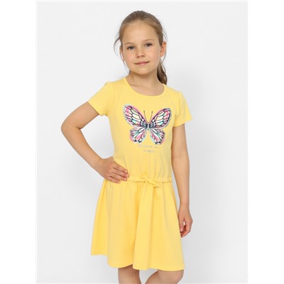 CWKG 63409-30 Платье для девочки,желтый