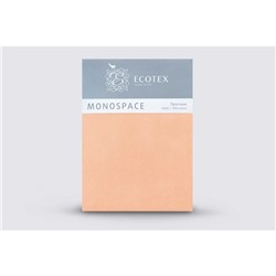 Простыня 1,5 сп «Моноспейс», размер 150х215 см, цвет персиковый