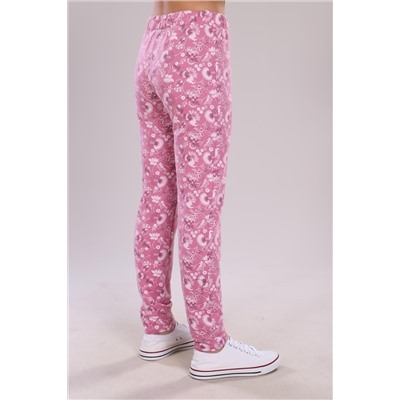 Осьминожка - брюки розовый