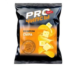 «PRO-Чипсы», чипсы со вкусом сыра, произведены из свежего картофеля, 150 гр. KDV