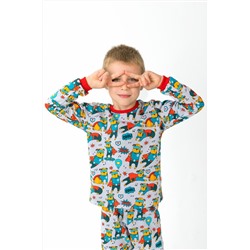 "Супер Пес" - детская пижама с начесом