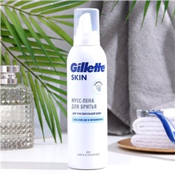 Гель для бритья Gillette Series 3x Pure & Sensitive Skinguard, 240 мл