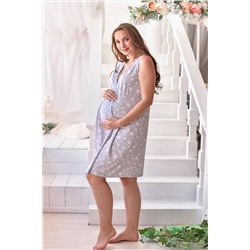 Сорочка ночная женская "Дочки-сыночки" для беременных