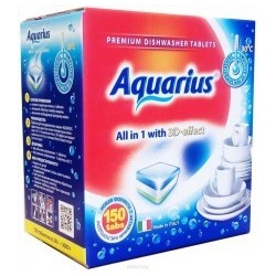 Таблетки для ПММ "Aquarius" ALLin1 (mega) 150 штук