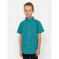 CWJB 63281-37 Рубашка для мальчика,зеленый