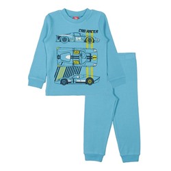 CAK 5392 Пижама для мальчика, голубой