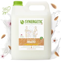 Жидкое мыло Synergetic "Миндальное молочко", 5 л