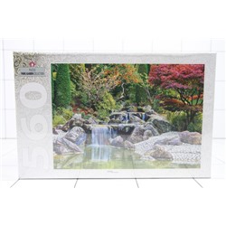 Пазлы 560эл 78103 Каскадный водопад в японском саду