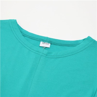 Платье женское MINAKU: Green trend цвет бирюзовый, р-р 42