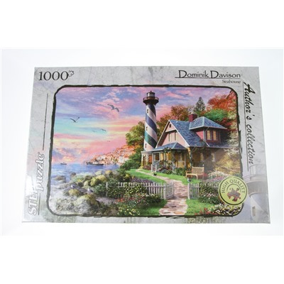 Мозаика "puzzle" 1000 "Домик у моря" (Авторская коллекция)