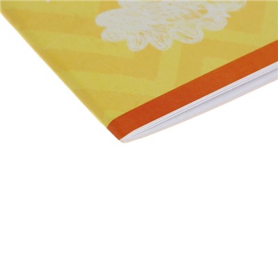 Альбом для рисования А4, 12 листов на скрепке Calligrata, обложка мелованный картон, блок 100 г/м²
