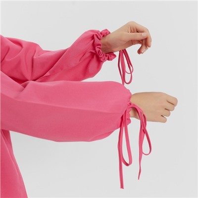 Комплект женский (рубашка, шорты) MINAKU: Casual Collection цвет розовый, р-р 42