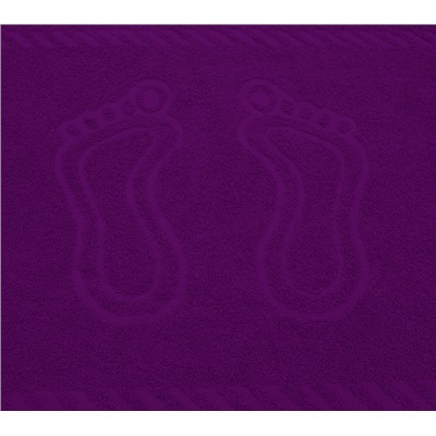 Полотенце махровое "Ножки" р.35*60 Фиолетовый