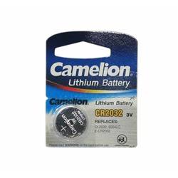 Батарейка 2032 BR-5 (компл.5шт.) таблетка CAMELION