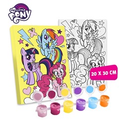 Картина по номерам «Друзья», My Little Pony, 20 х 30 см