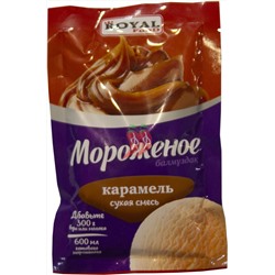 Роял Мороженое (сухая смесь) КАРАМЕЛЬ 100 гр (кор* 60)