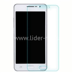 Защитное стекло на экран для Samsung Galaxy Grand Prime G530H/J2 Prime  прозрачное (без упаковки)